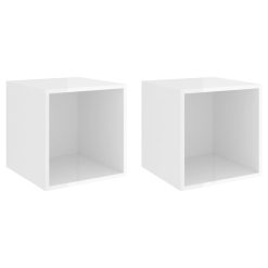2 Piece Wall Cabinet Set 37x37x37cm - Complete Storage Solutions
