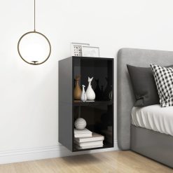 2 Piece Wall Cabinet Set 37x37x37cm - Complete Storage Solutions