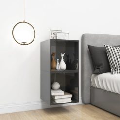 2 Piece Wall Cabinet Set 37x37x37cm - Complete Storage Solutions