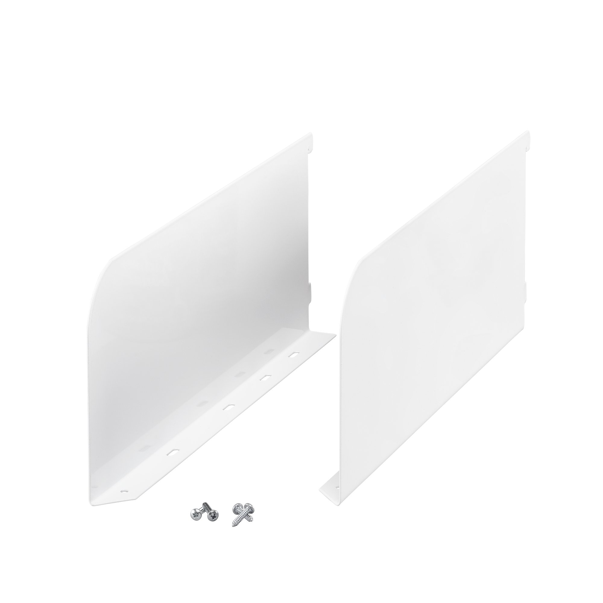 Elfa Shelf End Bracket Ga 40Mm 2 P White Complete Storage Solutions