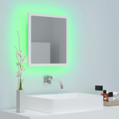 LED Bathroom Mirror 40x8.5x37cm - Complete Storage Solutions