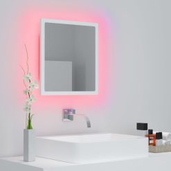 LED Bathroom Mirror 40x8.5x37cm - Complete Storage Solutions
