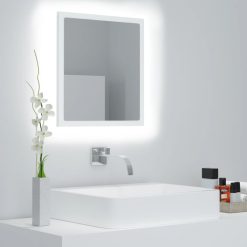 LED Bathroom Mirror 40x8.5x37cm - Complete Storage Solutions