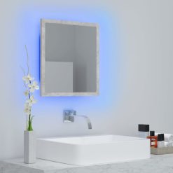LED Bathroom Mirror 40x8.5x37cm - Complete Storage Solutions