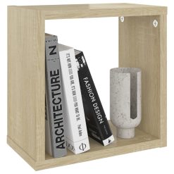 2 Piece Wall Cube Shelves Set 26x15x26cm - Complete Storage Solutions