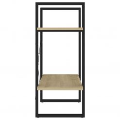 2-Tier Solid Pine Wood Book Cabinet 60x30x70cm - Complete Storage Solutions