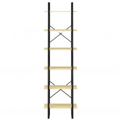 Solid Pine Wood Storage Shelf 60x30x210cm - Complete Storage Solutions