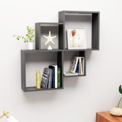 Wall Cube Shelf 80x15x78.5cm - Complete Storage Solutions