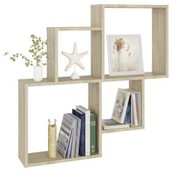 Wall Cube Shelf 80x15x78.5cm - Complete Storage Solutions