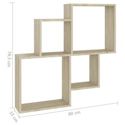 Wall Cube Shelf 80x15x78.5cm - Complete Storage Solutions