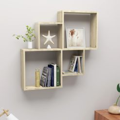 Wall Cube Shelf 80x15x78.5cm - Complete Storage Solutions