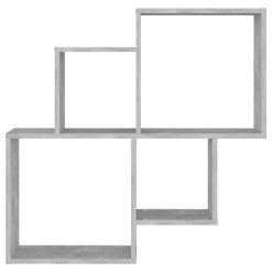 Wall Cube Shelf 80x15x78.5cm - Complete Storage Solutions