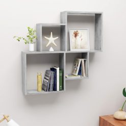 Wall Cube Shelf 80x15x78.5cm - Complete Storage Solutions