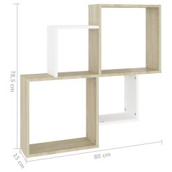Wall Cube Shelf 80x15x78.5cm - Complete Storage Solutions