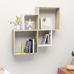 Wall Cube Shelf 80x15x78.5cm - Complete Storage Solutions