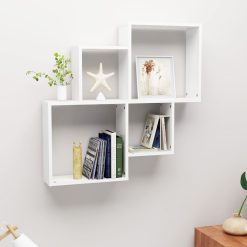 Wall Cube Shelf 80x15x78.5cm - Complete Storage Solutions