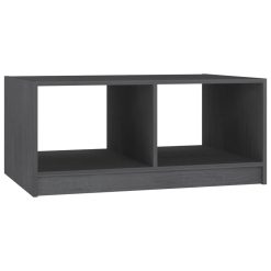 Solid Pinewood Coffee Table 75x50x33.5cm - Complete Storage Solutions