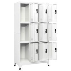Metal Locker Cabinet 90x45x180cm - Complete Storage Solutions