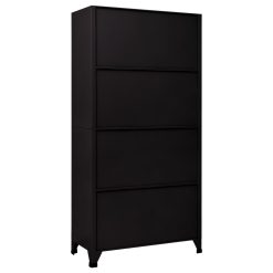 Metal Locker Cabinet 90x45x180cm - Complete Storage Solutions