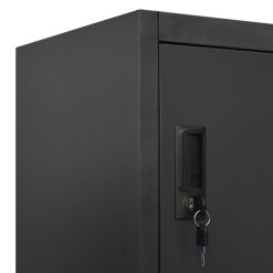 Metal Locker Cabinet 90x45x180cm - Complete Storage Solutions