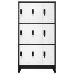 Metal Locker Cabinet 90x45x180cm - Complete Storage Solutions