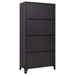 Metal Locker Cabinet 90x45x180cm - Complete Storage Solutions