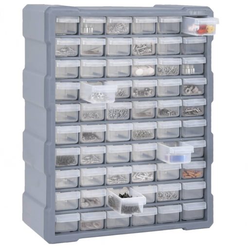 Multi-drawer Organiser with 60 Drawers 38x16x47.5cm - Image 11