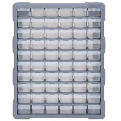 Multi-drawer Organiser with 60 Drawers 38x16x47.5cm - Complete Storage Solutions