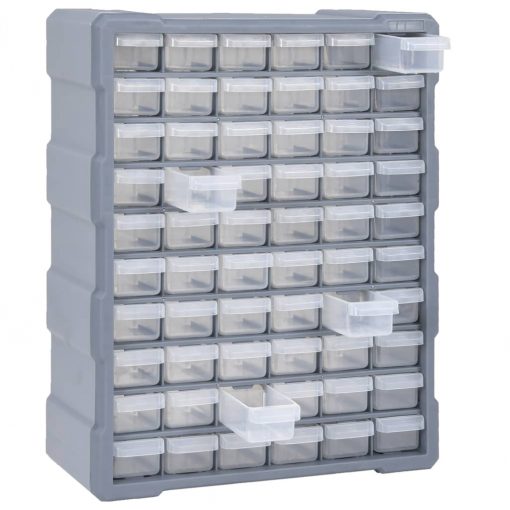 Multi-drawer Organiser with 60 Drawers 38x16x47.5cm - Image 15