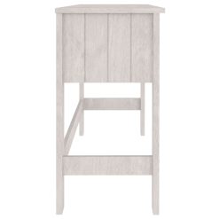 Solid Pinewood Desk 110x40x75cm - Complete Storage Solutions
