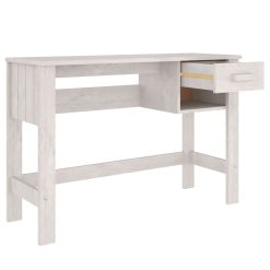Solid Pinewood Desk 110x40x75cm - Complete Storage Solutions