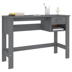 Solid Pinewood Desk 110x40x75cm - Complete Storage Solutions