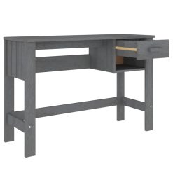Solid Pinewood Desk 110x40x75cm - Complete Storage Solutions