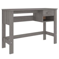Solid Pinewood Desk 110x40x75cm - Complete Storage Solutions