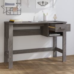 Solid Pinewood Desk 110x40x75cm - Complete Storage Solutions