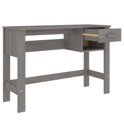 Solid Pinewood Desk 110x40x75cm - Complete Storage Solutions