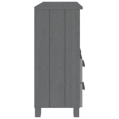 Solid Pinewood Sideboard 85x35x80cm - Complete Storage Solutions