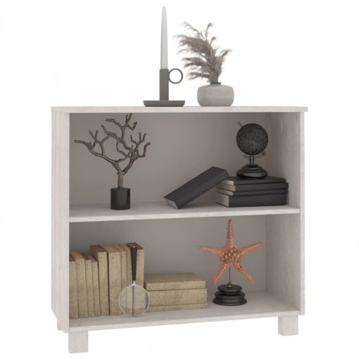 Solid Pinewood Sideboard 85x35x80cm - Image 3