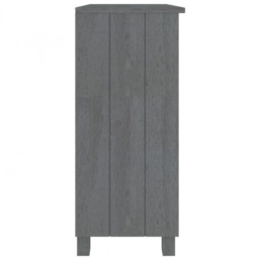 Solid Pinewood Sideboard 85x35x80cm - Image 12