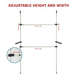 Adjustable Clothes Hanging Rail - Complete Storage Solutions