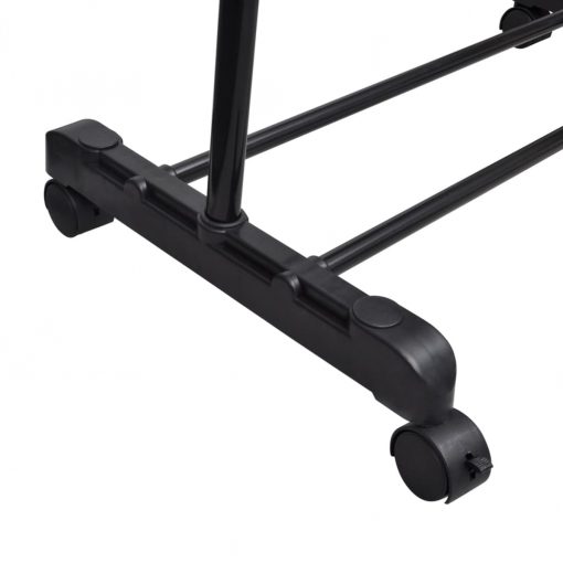 Single Rail Adjustable Clothes Rack - Image 3