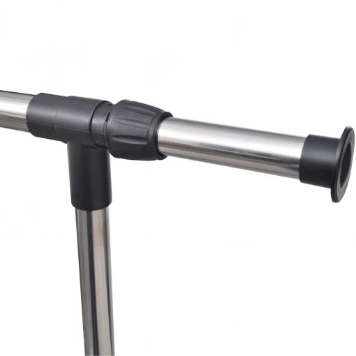 Single Rail Adjustable Clothes Rack - Image 4