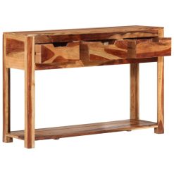 Solid Acacia Wod Console Table 110x35x75cm - Complete Storage Solutions