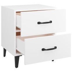 2 Piece Bedside Cabinet Set 40x35x47.5cm - Complete Storage Solutions