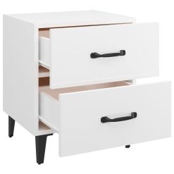 2 Piece Bedside Cabinet Set 40x35x47.5cm - Complete Storage Solutions