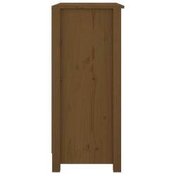 Solid Pinewood Sideboard 70x35x80cm - Complete Storage Solutions