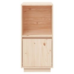 Solid Pinewood Sideboard 38x35x80cm - Complete Storage Solutions