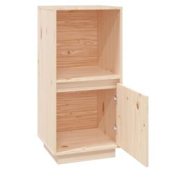 Solid Pinewood Sideboard 38x35x80cm - Complete Storage Solutions