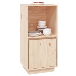 Solid Pinewood Sideboard 38x35x80cm - Complete Storage Solutions