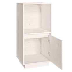 Solid Pinewood Sideboard 38x35x80cm - Complete Storage Solutions